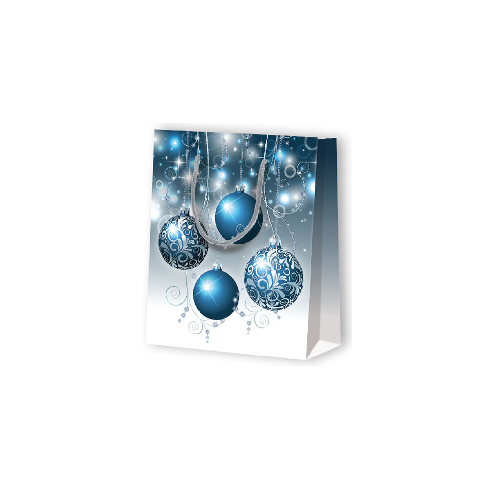 Kleinste Präsente Weihnachtskugeln blau