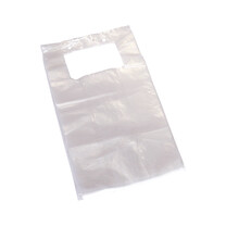 Knotenbeutel aus HDPE Breite 220 Falte 120 Höhe 420 mm Knotenbeutel aus HDPE Breite 220 Falte 120 Höhe 420 mm