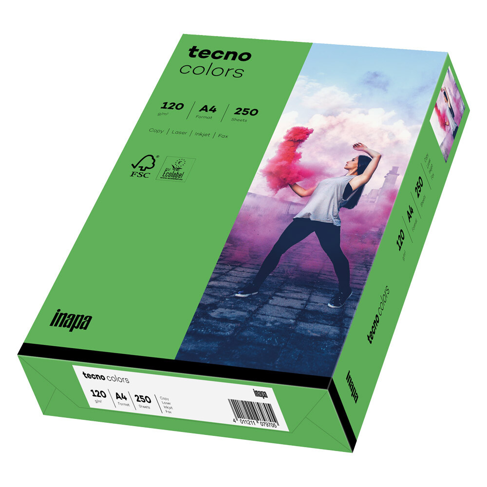 Papier Kangaro A4 120 Gramm Packung mit 100 Blatt rot