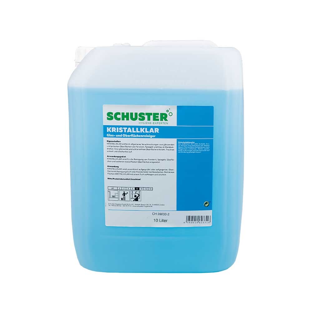 Kristallklar Kanister a 10 Liter