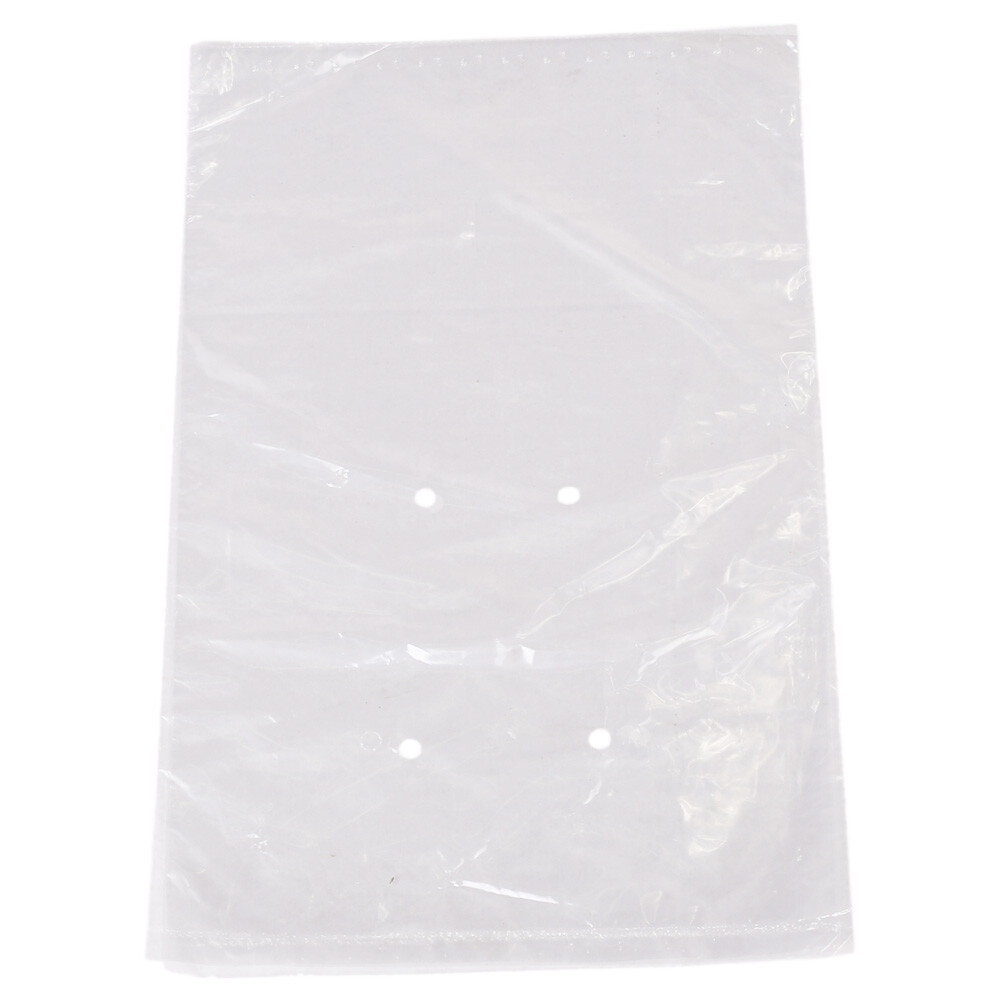 LDPE Flachbeutel gelocht transparent 250x400mm geblockt LDPE Flachbeutel gelocht transparent 250x400mm geblockt