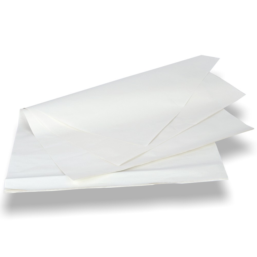 Lebensmitteleinschlagpapier weiß Cellulose-Formate 75 x 100 cm