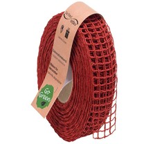 Leinengitterband rot 25 mm Leinengitterband rot 25 mm
