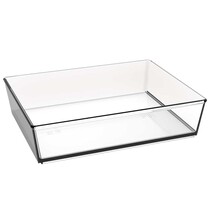 Mehrwegschalen rechteckig ungeteilt glasklar Mehrwegschalen rechteckig ungeteilt glasklar