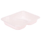 Menüschalen 2-geteilt aus Zuckerrohr für Siegelmaschinen