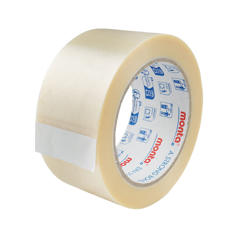 monta® Packband 201 PVC transparent monta® Packband 201 PVC transparent
