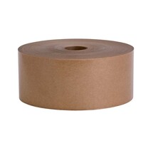Nasskleberollen Papier - unverstärkt Braun 200 m  70 mm