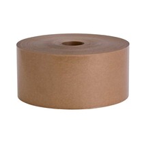 Nasskleberollen Papier - unverstärkt Braun 200 m  80 mm