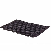 Nestpack-Einlagen aus Kunststoff 40 x 60 cm schwarz 35 Nester Nestpack-Einlagen aus Kunststoff 40 x 60 cm schwarz 35 Nester