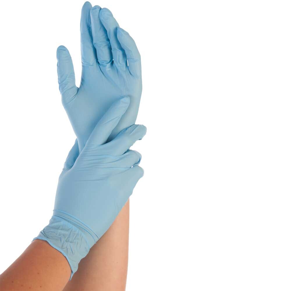 Nitrilhandschuhe Extra Safe blau Größe S Nitrilhandschuhe Extra Safe blau Größe S