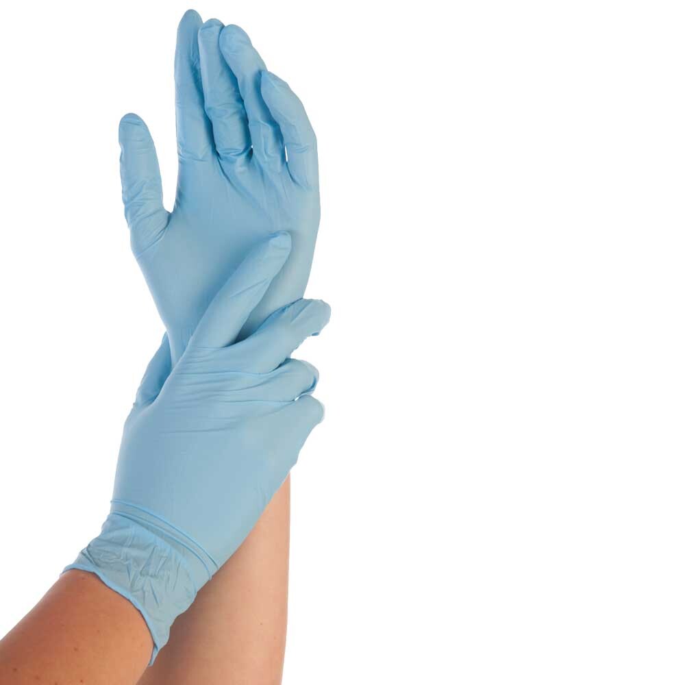 Nitrilhandschuhe Extra Safe blau Größe XL
