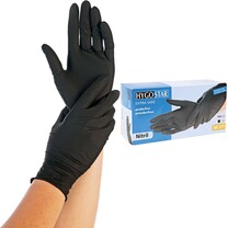Nitrilhandschuhe Extra Safe schwarz Größe M Nitrilhandschuhe Extra Safe schwarz Größe M