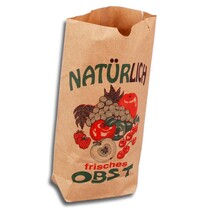 Obstbodenbeutel mit Neutraldruck 500g Obstbodenbeutel mit Neutraldruck 500g