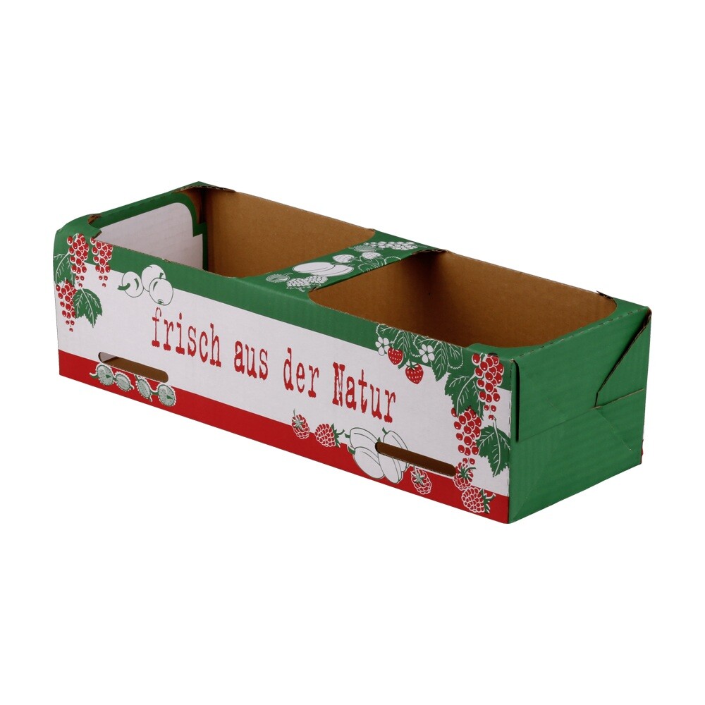 Obstkarton 10kg Braun - 15 Stück 38x28x22,5cm Aus Wellpappe