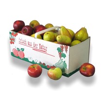 Obstkorb aus Wellpappe 1-wellig 3kg Füllgewicht Obstkorb aus Wellpappe 1-wellig 3kg Füllgewicht