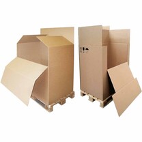 Wellpapp-Paletten-Container