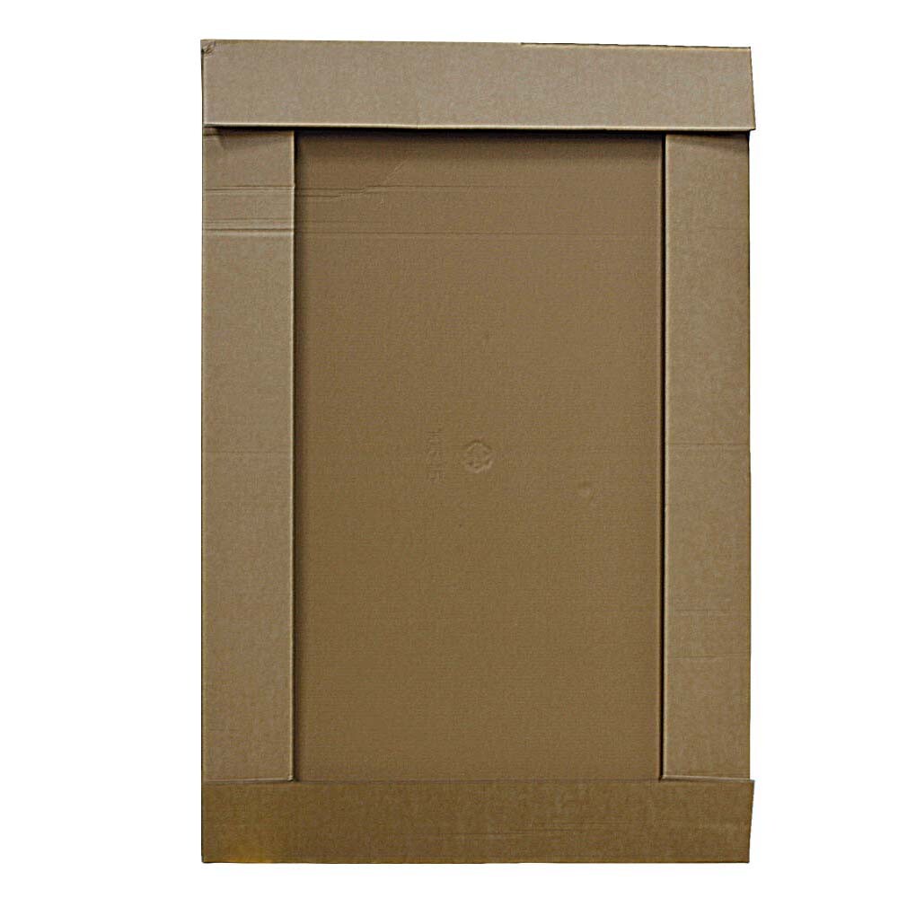 Palettenboden oder Palettendeckel aus Wellpappe braun FFECO 0451