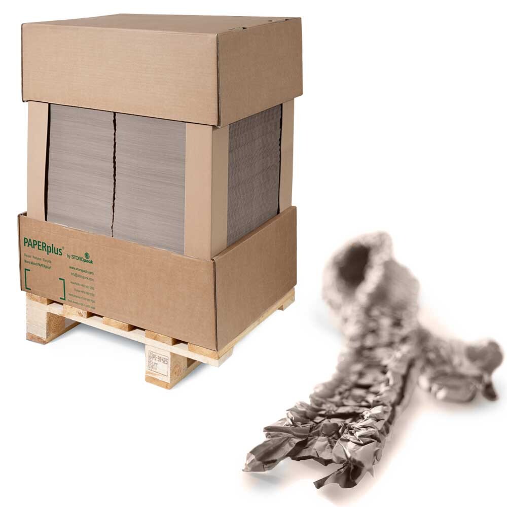 PAPERplus® Track² Papierpolster 30 cm - Palettenware PAPERplus® Track² Papierpolster 30 cm - Palettenware