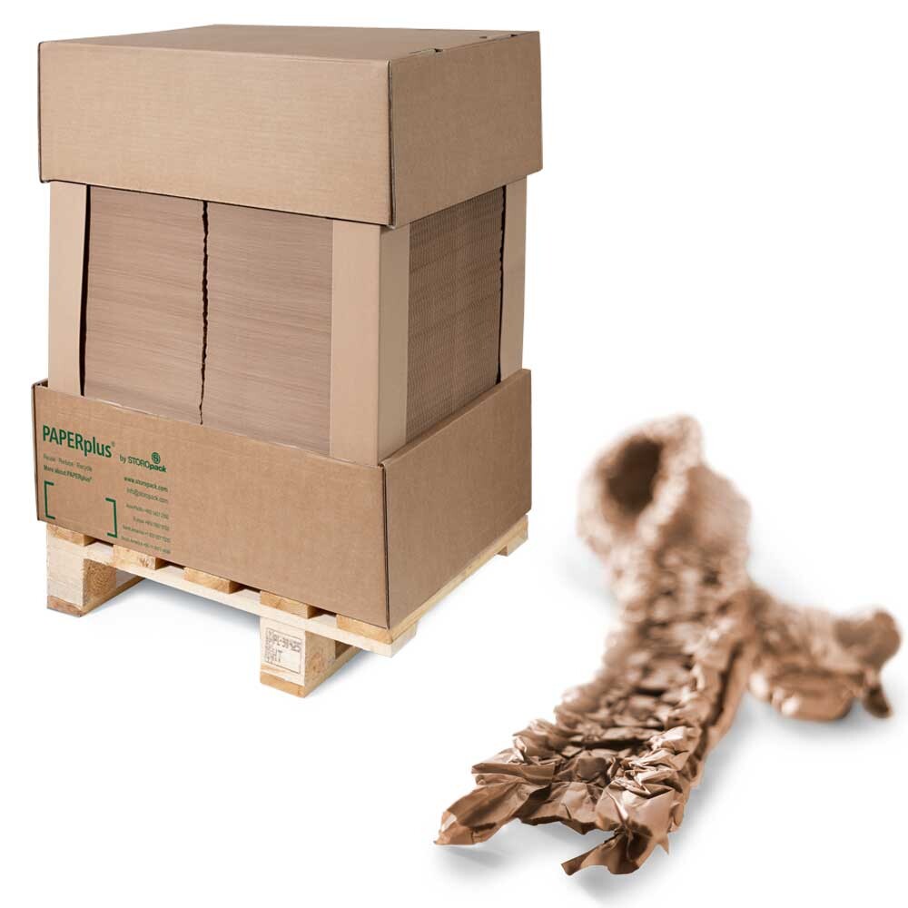 PAPERplus® Track² Papierpolster 40 cm Kraftpapier - Palettenware