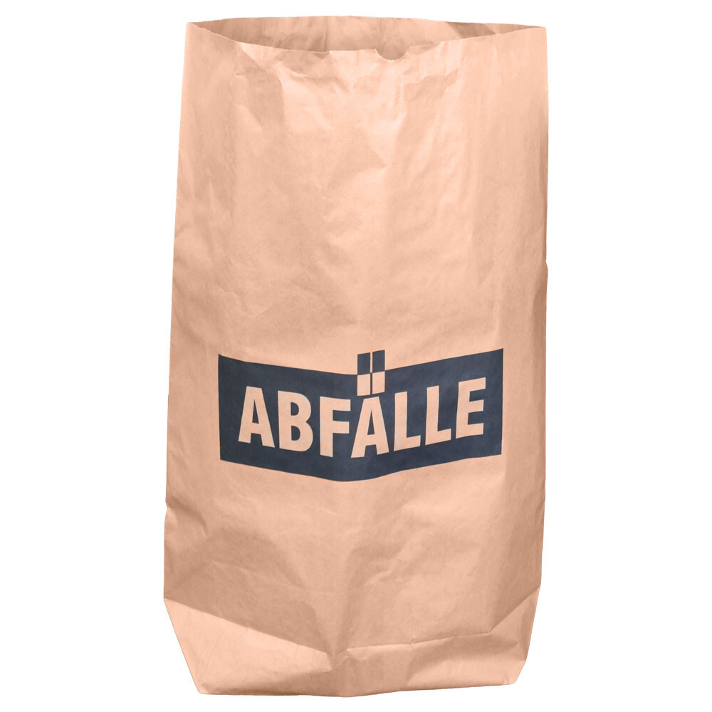 Papier-Abfallsäcke 120 L "Abfälle"