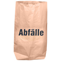 Papier-Abfallsäcke 60 L "Abfälle"