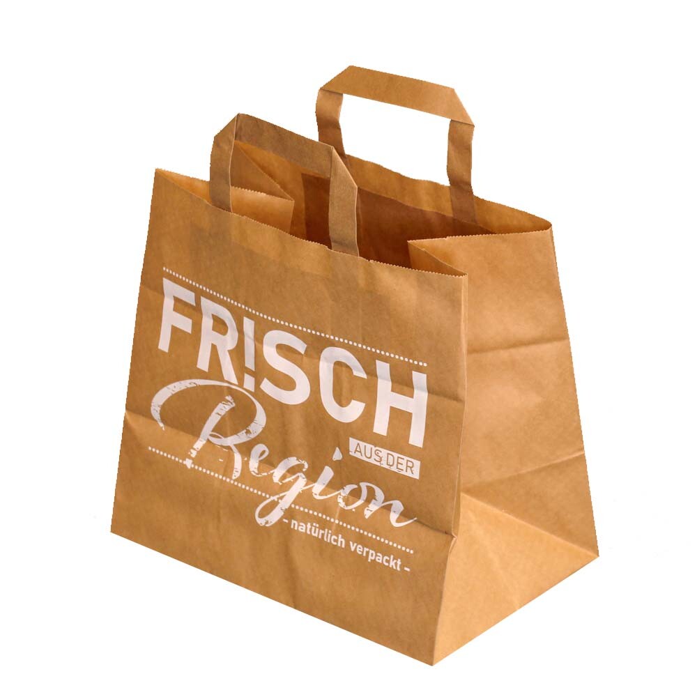 250 Papiertragetaschen Braun – 26 X 10 X 36 Cm, S Produktbild-Vorschau 4