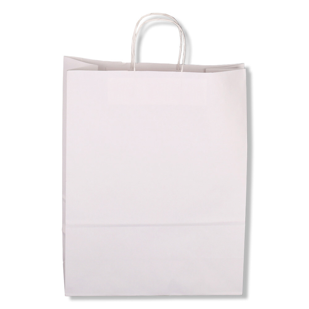 Papier-Tragetaschen mit Papierkordel 540  150 x 490 mm