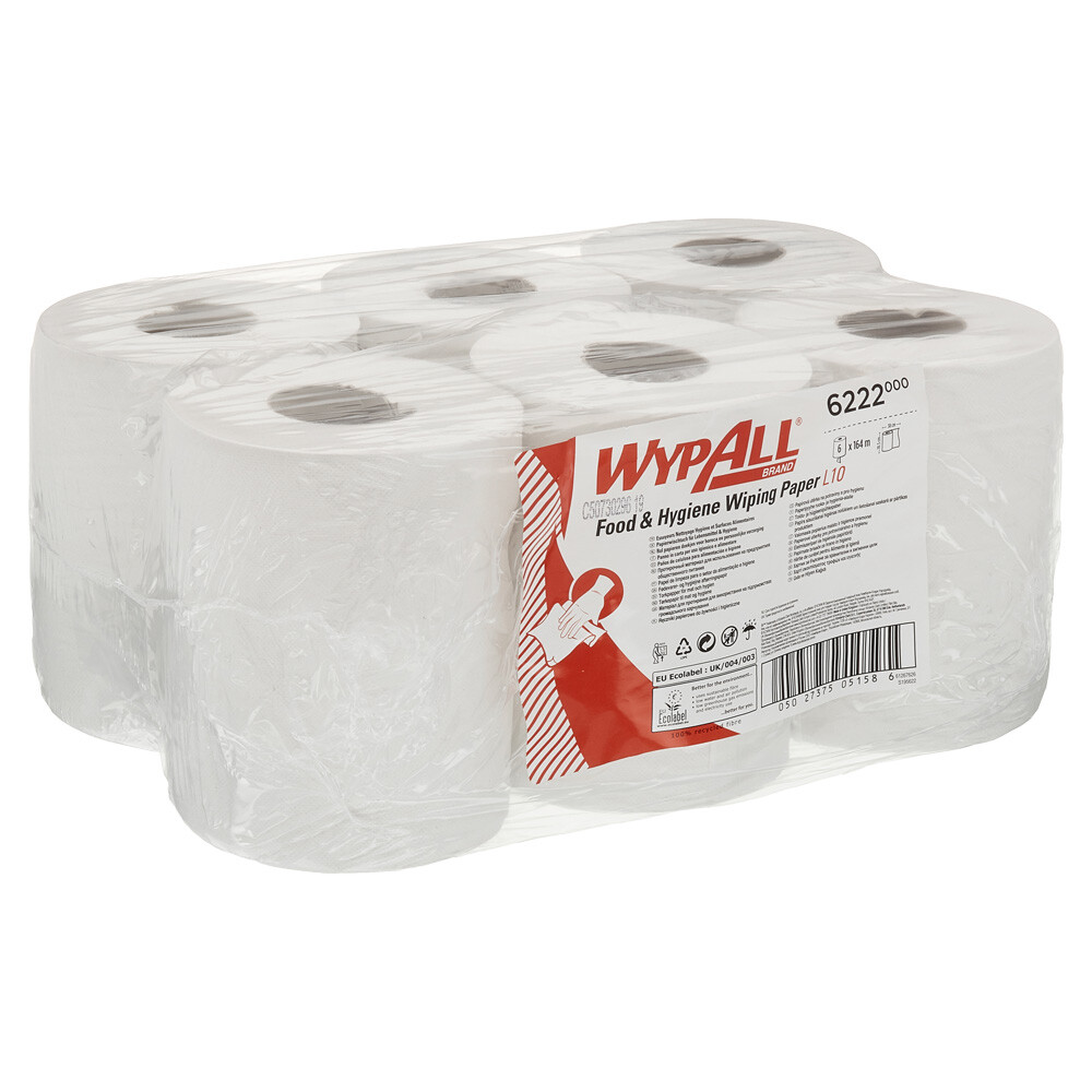 Papierwischtuch Wypall® Reach für Lebensmittel und Hygiene weiß Papierwischtuch Wypall® Reach für Lebensmittel und Hygiene weiß