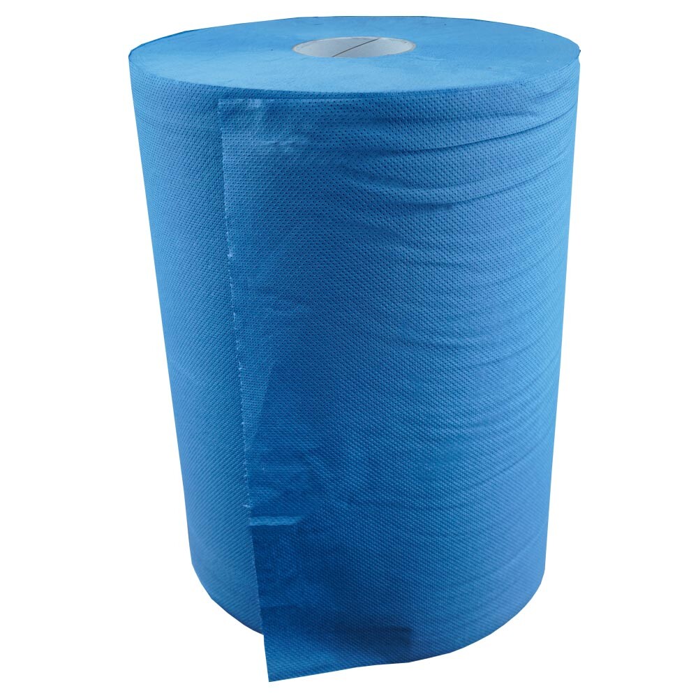 Papierwischtücher Zellstoff 2-lagig blau