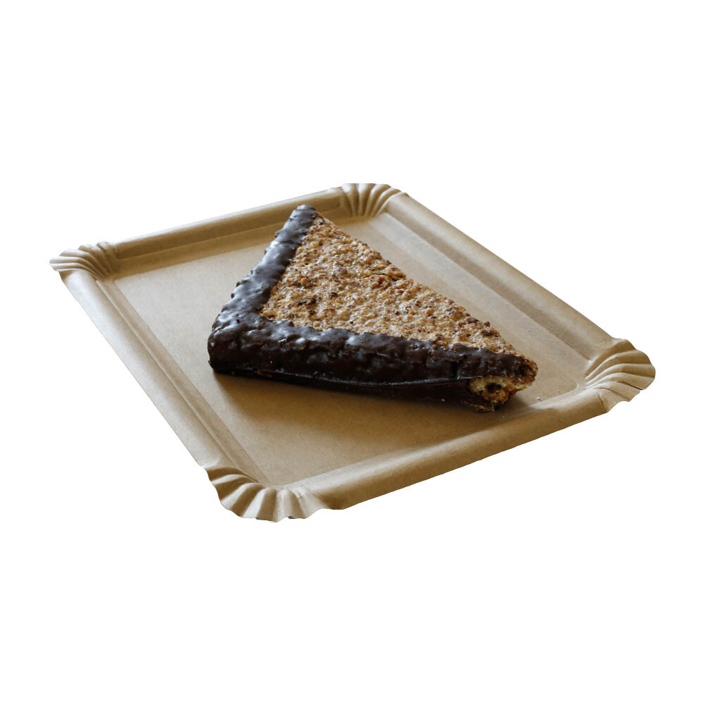 250 Stück Rechteckige Pappteller 25x35cm - Weiße Kuchenteller Für Partys & Veranstaltungen