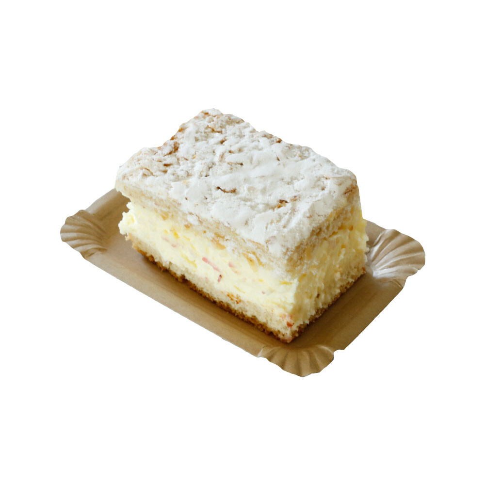 Kuchen- & Pappteller aus braunem Kraftkarton rechteckig 11 x 17 cm