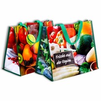 Permanent-Tragetasche mit Obstmotiv Permanent-Tragetasche mit Obstmotiv