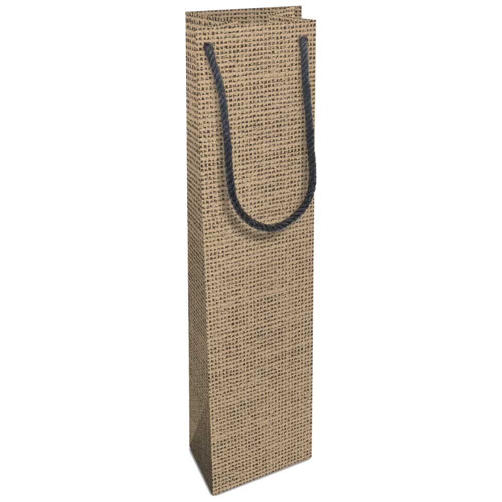 Piccolo - Tragetaschen Kraftpapier braun-Jute Piccolo - Tragetaschen Kraftpapier braun-Jute