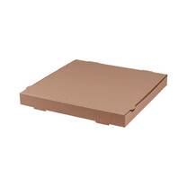 Pizzakarton braun unbedruckt 26 x 26 x 4,2 cm Pizzakarton braun unbedruckt 26 x 26 x 4,2 cm