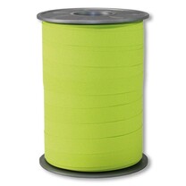 Poly - Ringelband OPAK matt Limette Poly - Ringelband OPAK matt Limette