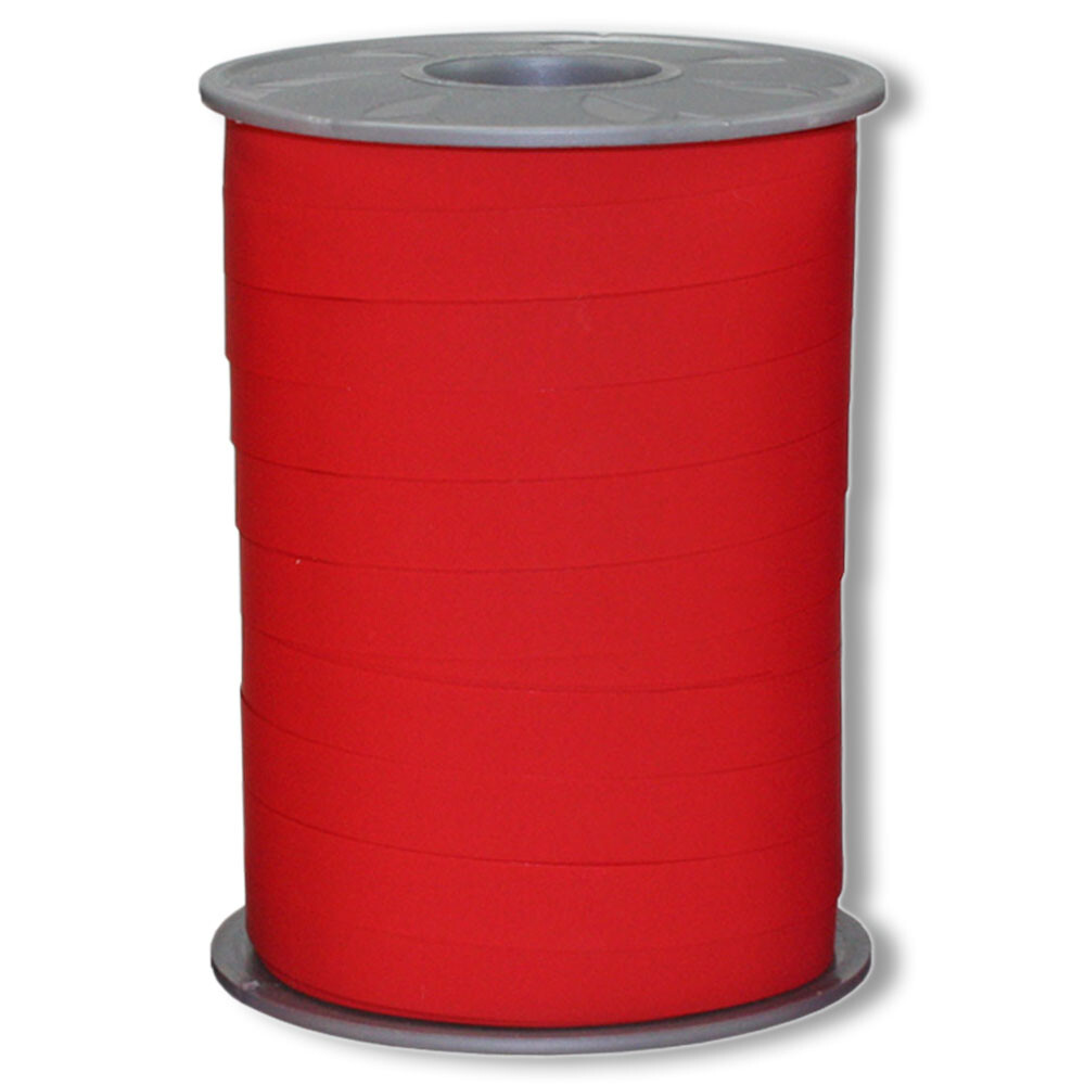 Poly - Ringelband OPAK matt Rot