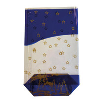 PP-Gebäckbeutel mit Weihnachtsmotiv 250 g blaugold PP-Gebäckbeutel mit Weihnachtsmotiv 250 g blaugold
