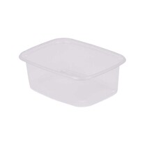 PP Rechteckbecher transparent 150 ml