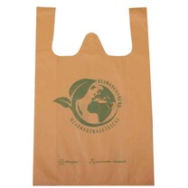 PP-Vlies Hemdchentragetaschen beige 32 13 x 53 cm PP-Vlies Hemdchentragetaschen beige 32 13 x 53 cm