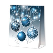Präsente groß Weihnachtskugeln blau Präsente groß Weihnachtskugeln blau