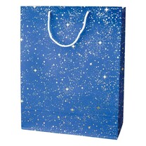 Präsente XL blau Sterne gold Präsente XL blau Sterne gold