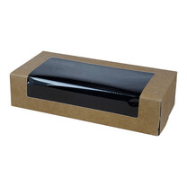 Pralinenschachtel mit Sichtfenster 20 x 9 x 4,5 cm Pralinenschachtel mit Sichtfenster 20 x 9 x 4,5 cm