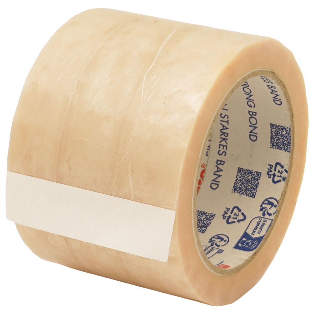 PVC Klebeband klassik transparent 75mm/66m PVC Klebeband klassik transparent 75mm/66m