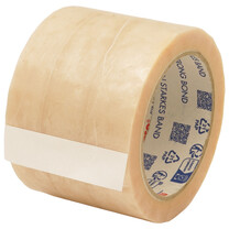 PVC Klebeband klassik transparent 75mm/66m