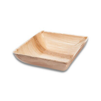 Quadratische Schalen aus Palmblatt 750 ml