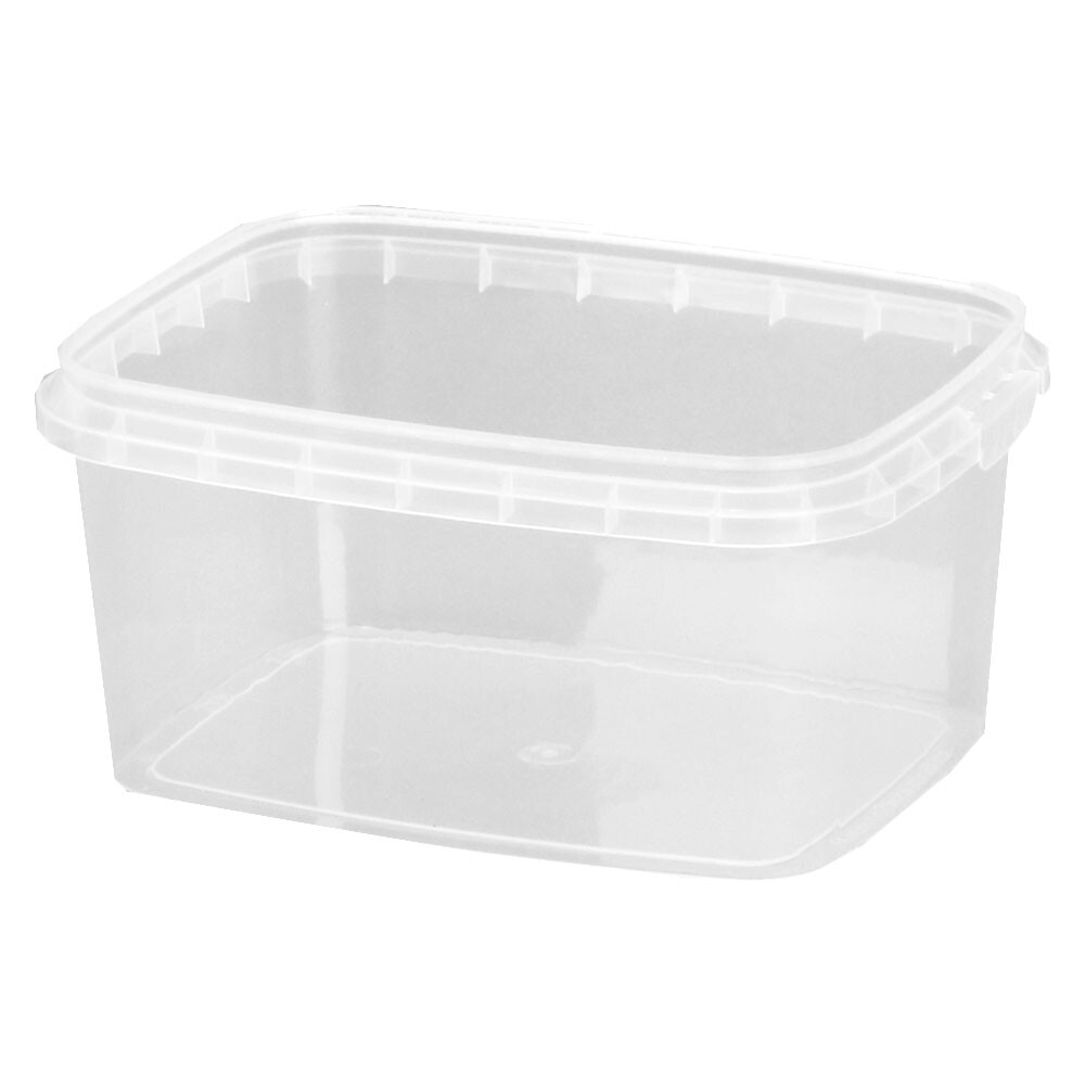 Rechteckbecher mit Originalitätsverschluss 300 ml Rechteckbecher mit Originalitätsverschluss 300 ml