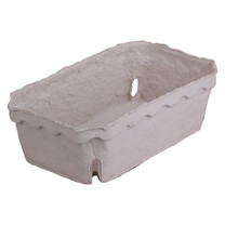 Rechteckige Beerenschale Holzschliff unbedruckt 500 g 183x113x59 cm Rechteckige Beerenschale Holzschliff unbedruckt 500 g 183x113x59 cm