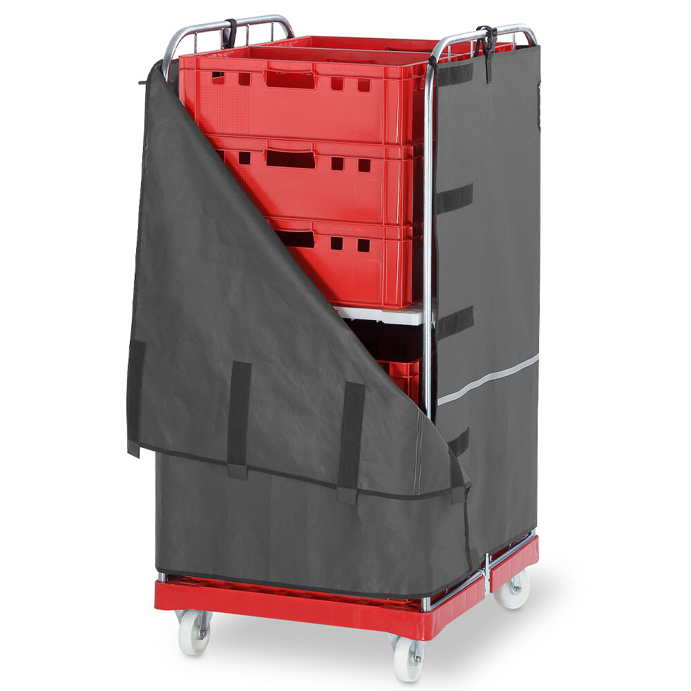 RolliCoat® Abdeckhauben für Rollcontainer mit Gitterhöhe 134 cm RolliCoat® Abdeckhauben für Rollcontainer mit Gitterhöhe 134 cm