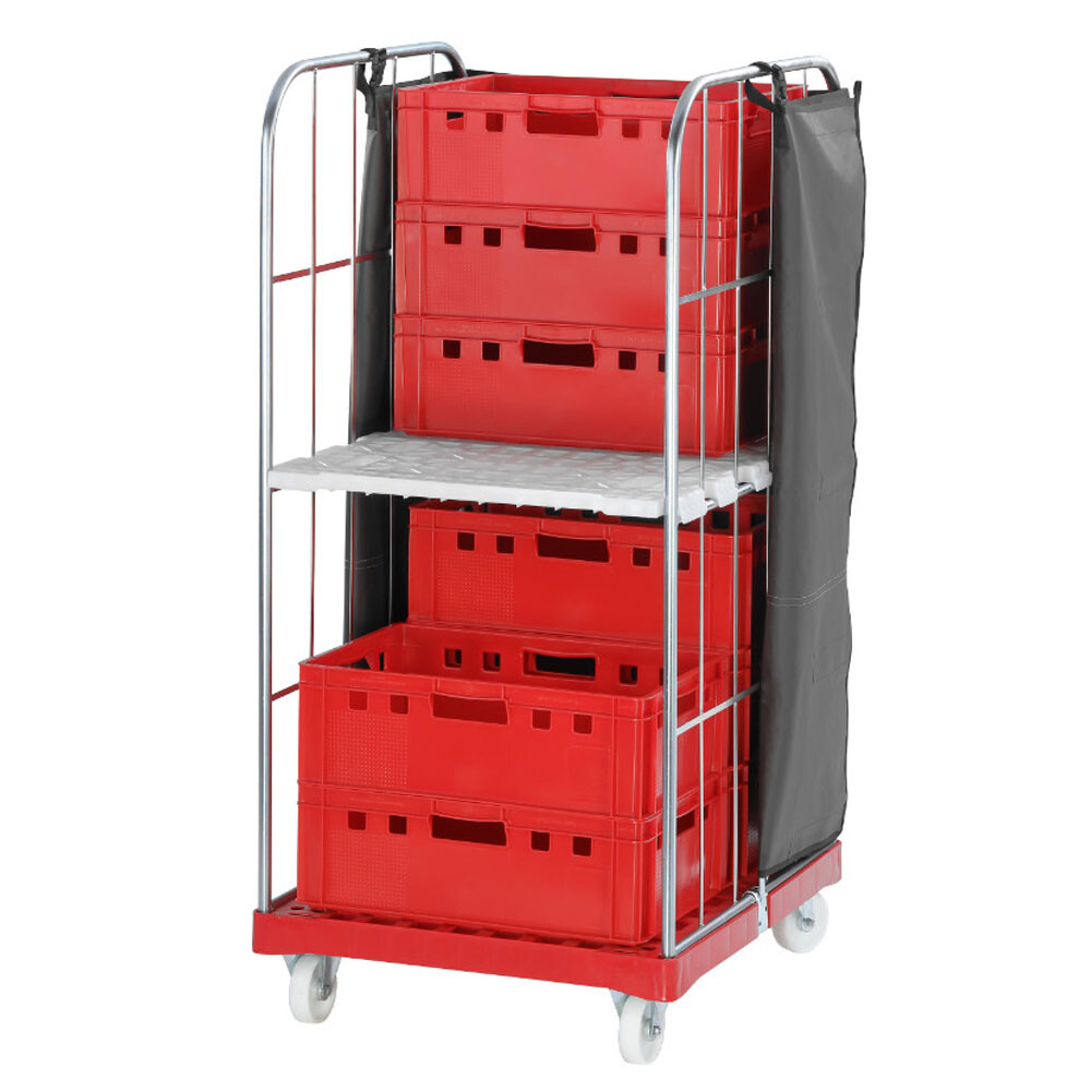 RolliCoat® Abdeckhauben für Rollcontainer mit Gitterhöhe 145 cm
