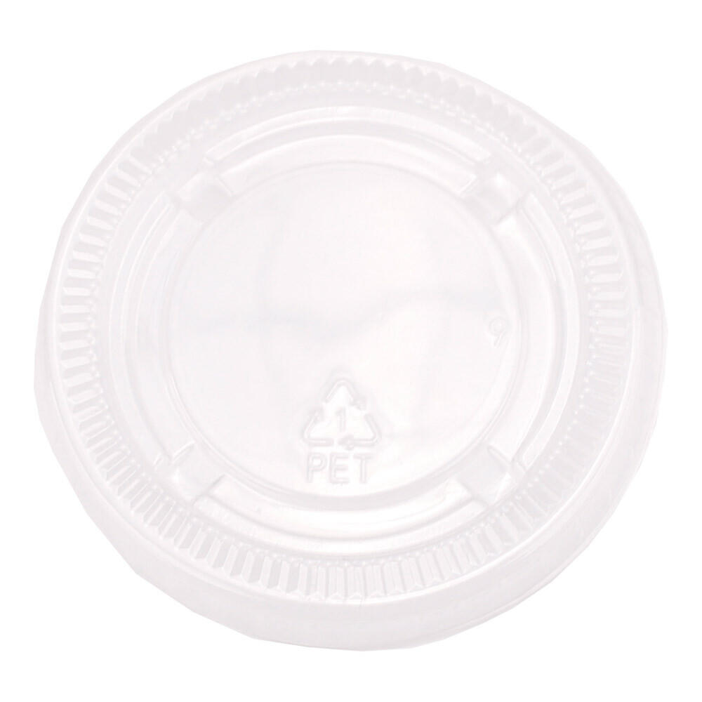 Deckel PET rund transparent Deckel PET rund transparent